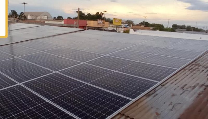 Obra André Guinchos em Várzea Grande - 25,5 kWp · 2.947 kWh/mês instalados pela Lethan Solar