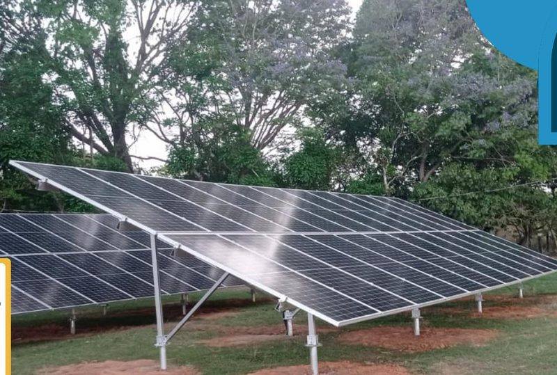 Obra Desembargador A. Bitar Filho em Barra do Bugres - 20,7 kWp · 2.500 kWh/mês instalados pela Lethan Solar - rural